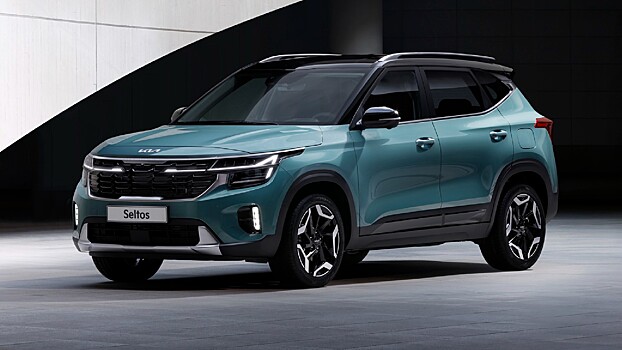 Kia Seltos 2022 с салоном, как у Sorento, показали на официальных фото