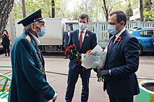 Игорь Брынцалов и Сергей Юров поздравили ветеранов Железнодорожного