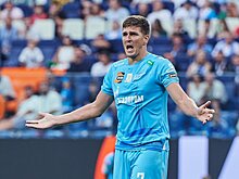 У Соболева 0+0 и одна желтая в 9 последних матчах за «Зенит»