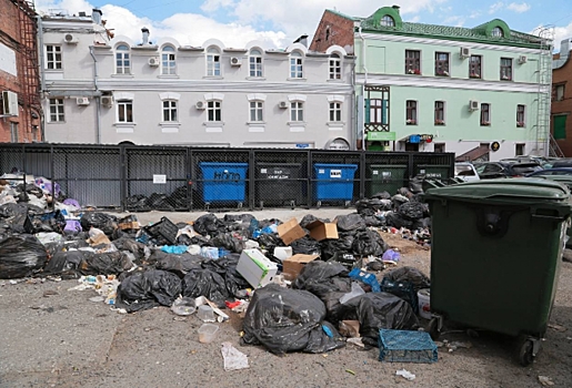 Омские бизнесмены устроили свалку в центре: им грозят штрафы