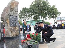 В Московской области состоялось открытие памятника милиционерам, погибшим при обороне Москвы осенью 1941 года