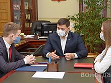 Студент на один день встал у руля управления городом на посту Мэра Вологды