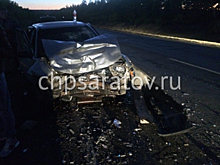 На трассе "поцеловались" два автомобиля, есть постадавшие