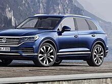 Volkswagen отзывает в РФ 148 новых кроссоверов Touareg из-за датчиков давления в шинах