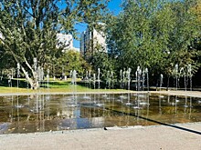 Фонтаны в парке 70-летия Победы переведены на зимний режим