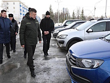 Из Башкирии в зону СВО отправилась колонна машин, конфискованных у злостных нарушителей ПДД