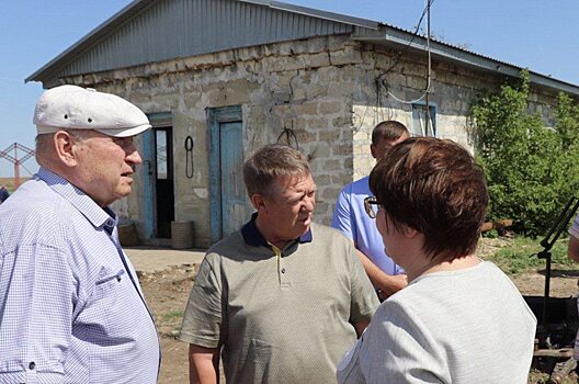 Панков встретился с фермером из Ершовского района