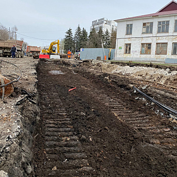 В Самаре на улице Ново-Садовой приступили к работам по расширению дублера