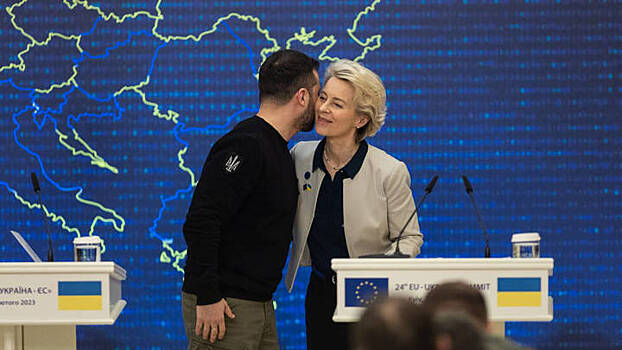 Во Франции раскритиковал хохочущих Зеленского и фон дер Ляйен на фото в Киеве