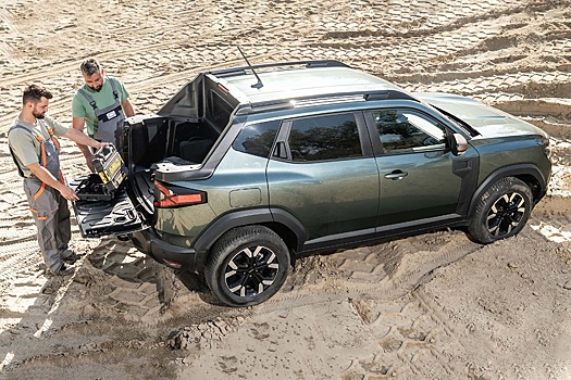 Dacia Duster прошел трансформацию: из кроссовера официально сделали пикап
