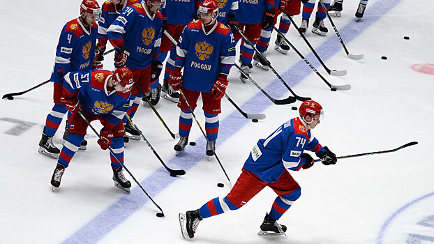 Хоккеисты олимпийской сборной России заняли второе место на турнире в Санкт-Петербурге