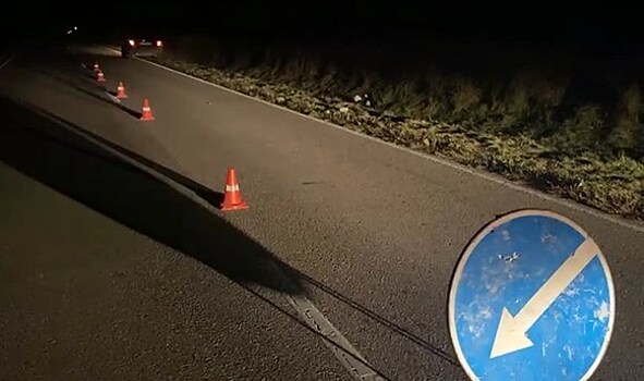 Под Гвардейском насмерть сбили женщину