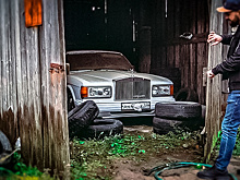 Вот это находка: настоящий Rolls-Royce в сарае под Псковом