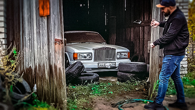 Вот это находка: настоящий Rolls-Royce в сарае под Псковом