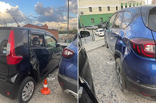 В Новосибирске мужчину зажало между машинами в результате ДТП