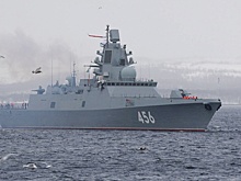 Фрегат «Адмирал Головко» вернулся в Североморск из дальнего похода
