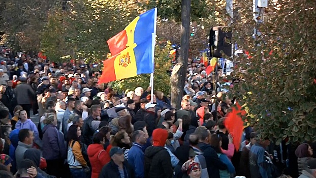 Протестующие в Молдавии заявили о создании Комитета национального спасения