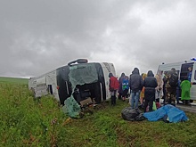 Семь человек пострадали в ДТП с туристическим автобусом в Башкирии