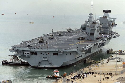 Великобритания направит авианосец к берегам Китая для демонстрации силы
