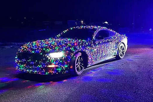 Mirror: американец катался по городу на автомобиле, обмотанном гирляндой, и был задержан