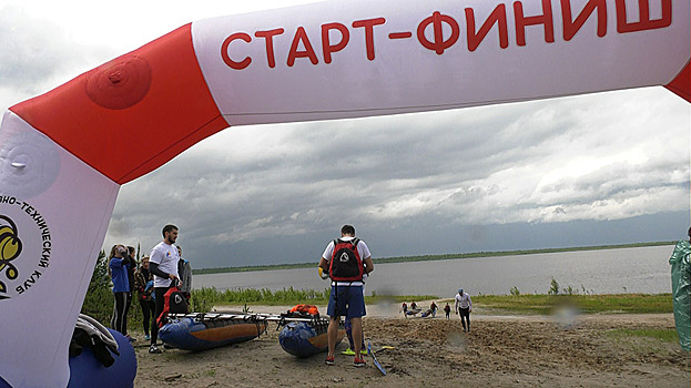 В День молодёжи команды спортивных ноябрьцев сразились в экстрим-гонке «Северная жара»