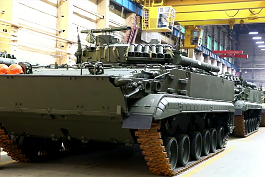 Новую партию БМП-3 передали в войска