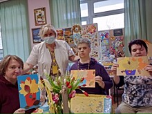 В СД «Обручевский» провели тематическое занятие «Осенний букет»