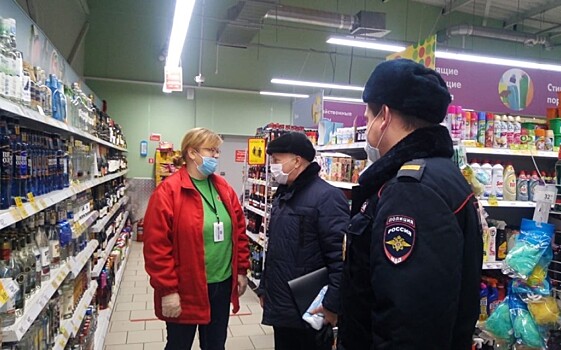 В посёлках и городах Рязанской области проверили соблюдение масочного режима