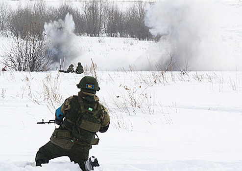 Российские и белорусские ВДВ уничтожили "боевиков"