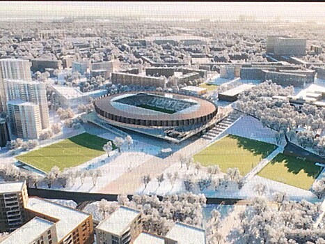 «Торпедо» представило концепцию нового стадиона
