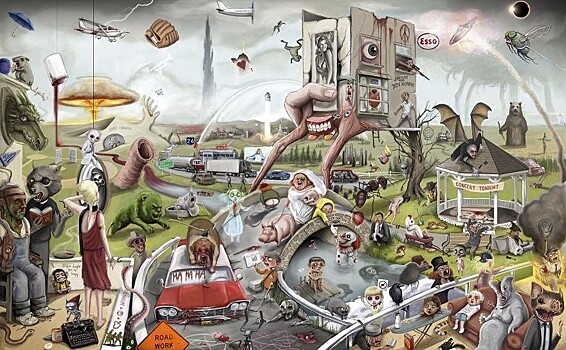 500 отсылок к поп-культуре в 5 постерах