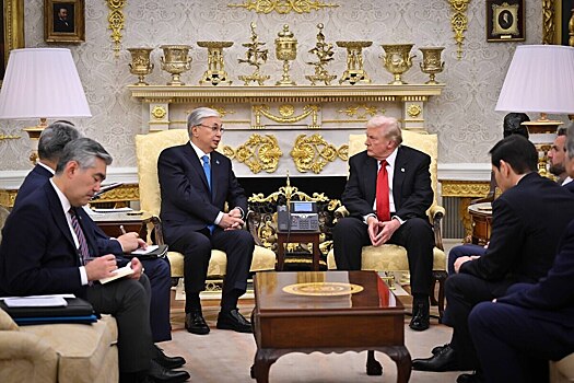 Президент Казахстана неожиданно назвал Трампа лидером, посланным небесами