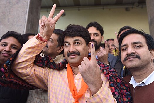 Партия простого человека вновь победила на выборах в столице Индии