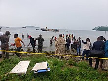 Самолет упал в озеро Виктория в Танзании
