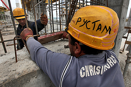 Оценен ущерб России от строителей из Средней Азии