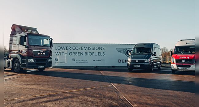 Bentley переходит на возобновляемое топливо