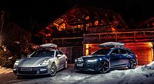 Альпийская дуэль: Audi RS6 против Porsche Panamera Sport Turismo