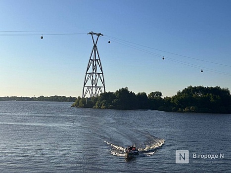 Нижегородская канатная дорога приостановила работу 7 июня