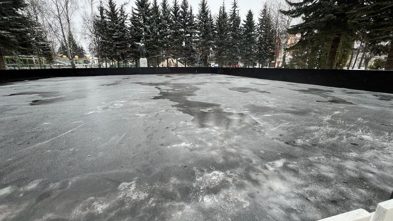 В Йошкар-Оле в Центральном парке откроется ледовый каток
