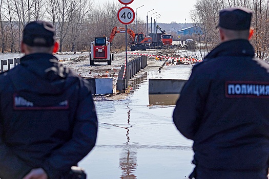 Уровень воды в реке Ишим у села Ильинка достиг критической отметки