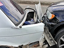 18-летний водитель BMW без прав стал виновником массового ДТП