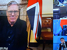 Загадочное исчезновение эстонского премьера во время выступления Зеленского попало в кадр