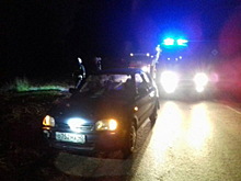 Nissan сбил женщину