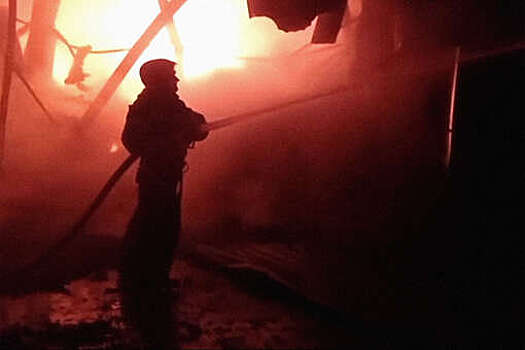 МЧС сообщило о ликвидации пожара на складе в Муромцево во Владимирской области