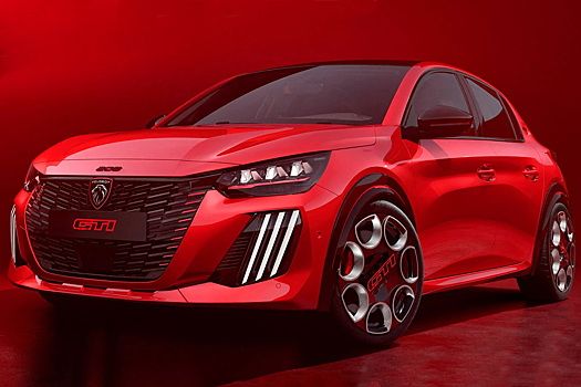 Peugeot показал духовного преемника 205 GTI в виде электрического e-208 GTI