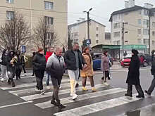 В Крюковщине под Киевом жители перекрыли улицу из-за холода в домах