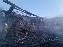 В Нижегородской области при пожаре в частном доме погибли три человека