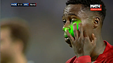 В глаза Промеса светили лазером перед исполнением пенальти в матче с ПАОКом