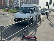 Водитель маршрутки сбил девочку на самокате в Некрасовке