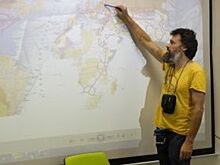 Русский путешественник Антон Кротов провёл лекцию в Ханты-Мансийске